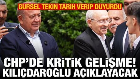 Gürsel Tekin tarih verdi! Kılıçdaroğlu MYK’sını açıklayacak